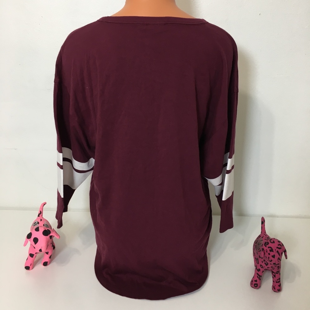 🚫SOLD🚫NEW PINK VS 3/4 SLEEVE SHIRT - Picture 3 of 3